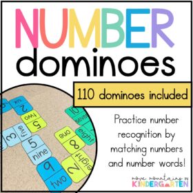 Color Words Domino Game - Color Recognition Game