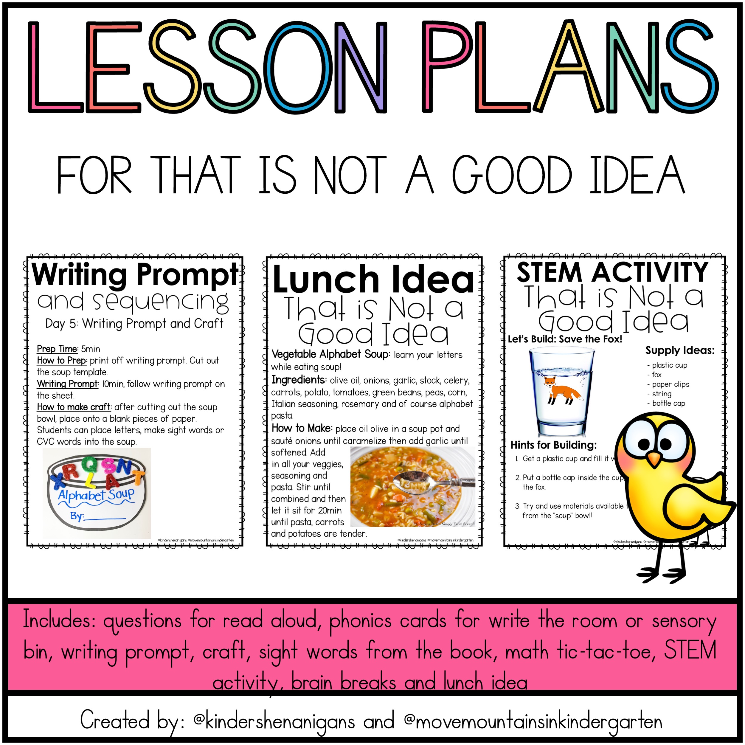 that-is-not-a-good-idea-activities