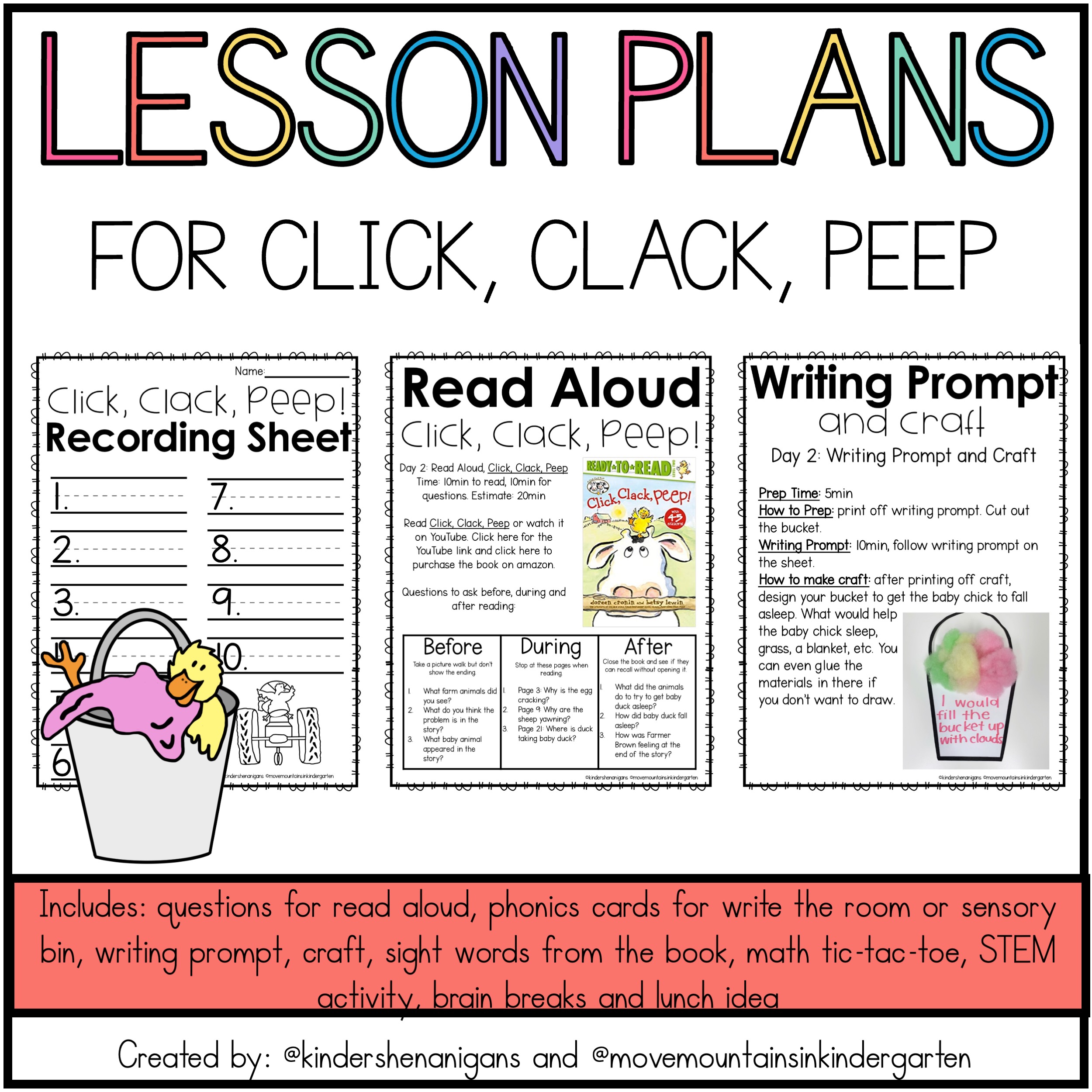 click-clack-peep-activities