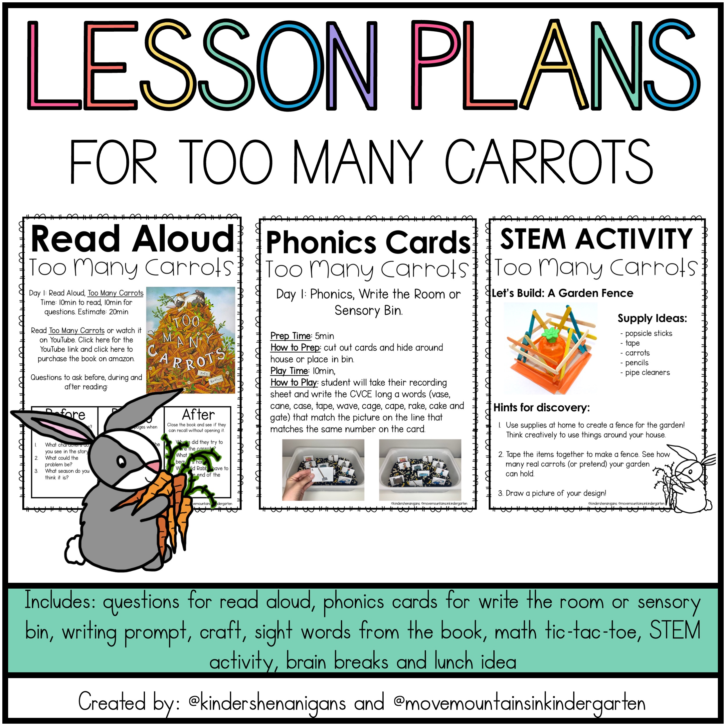 too-many-carrots-activities