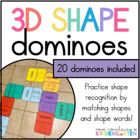 3D Shape Domino Game