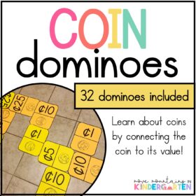 Coins Domino Game - Identifying Coins and Value