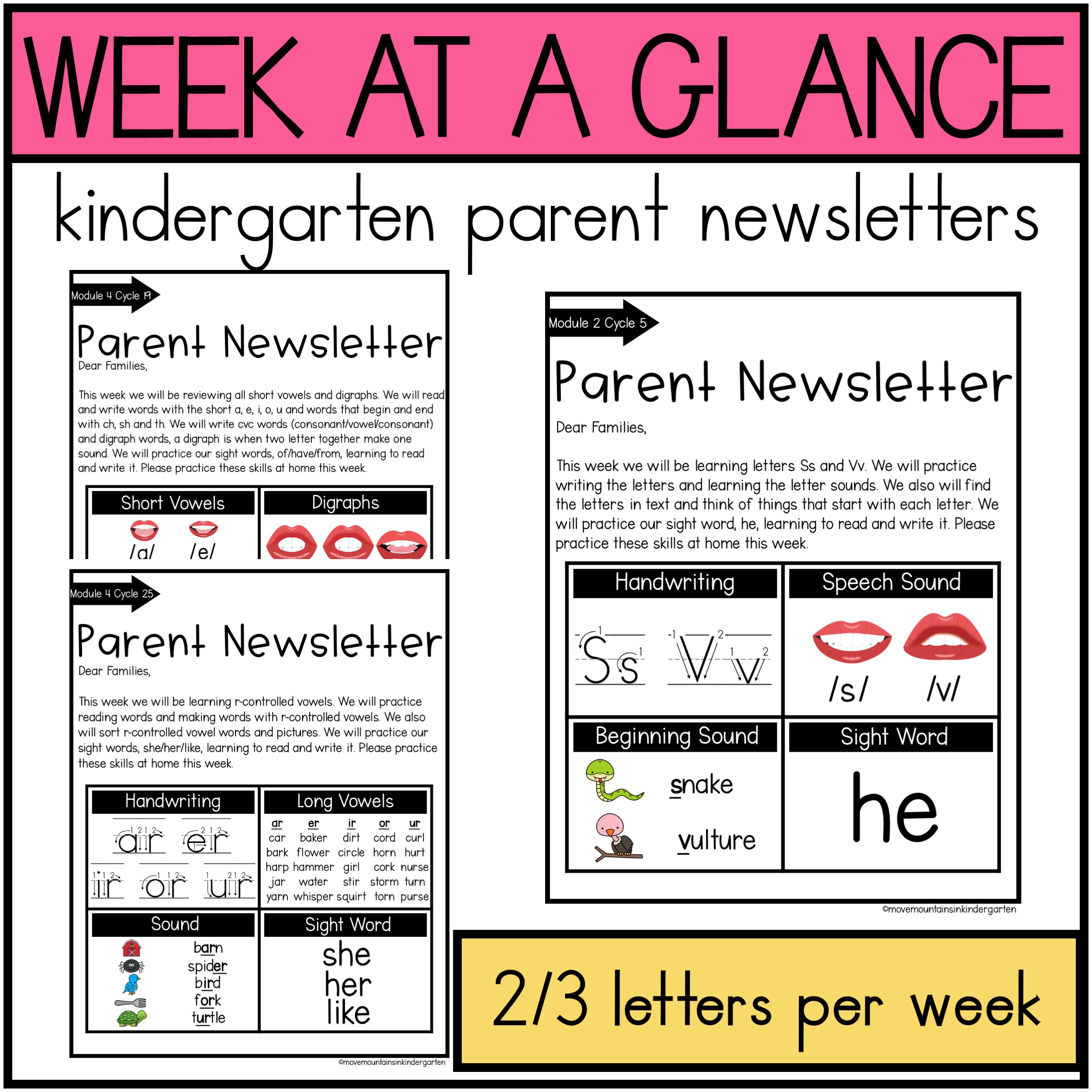 kindergarten-newsletter
