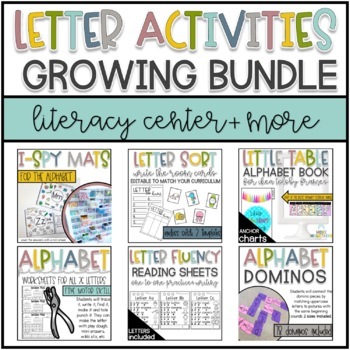 Target Blank Book Activities- BUNDLE by Move Mountains in Kindergarten