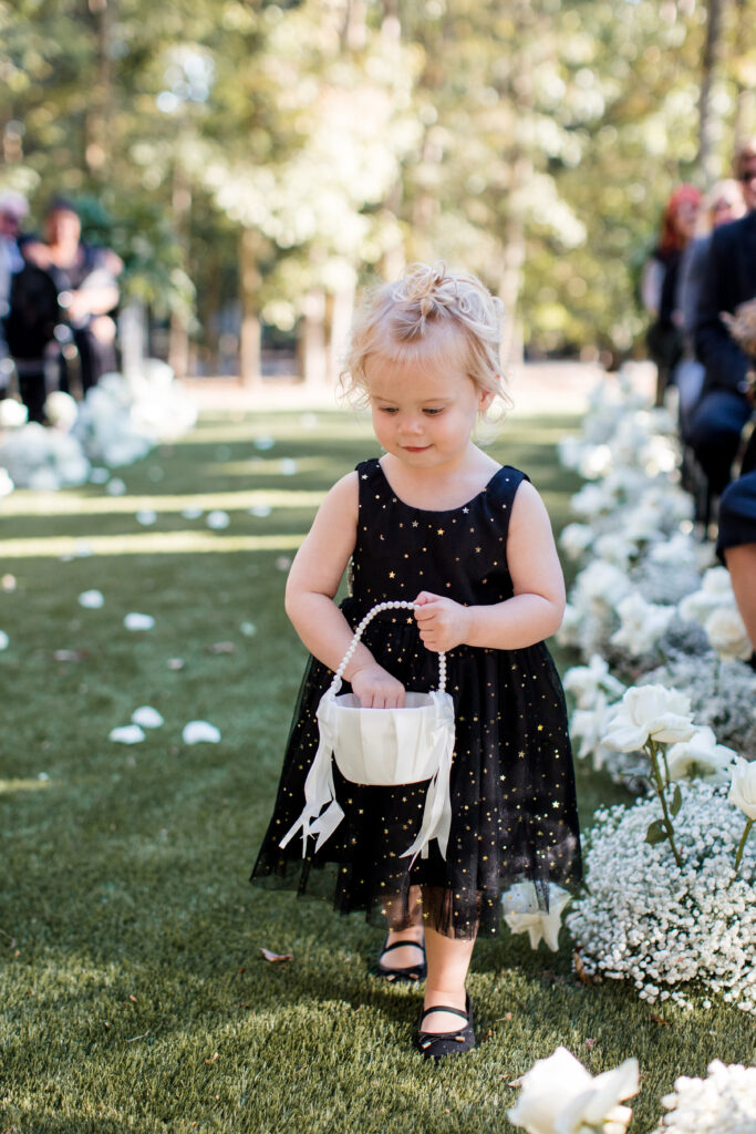flower-girl-black-dresses