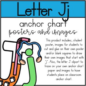 Letter J Anchor Chart
