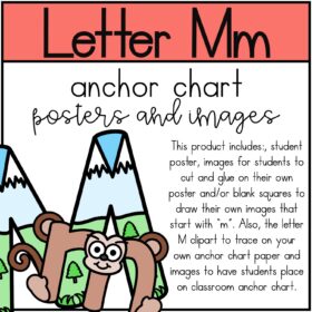 Letter M Anchor Chart