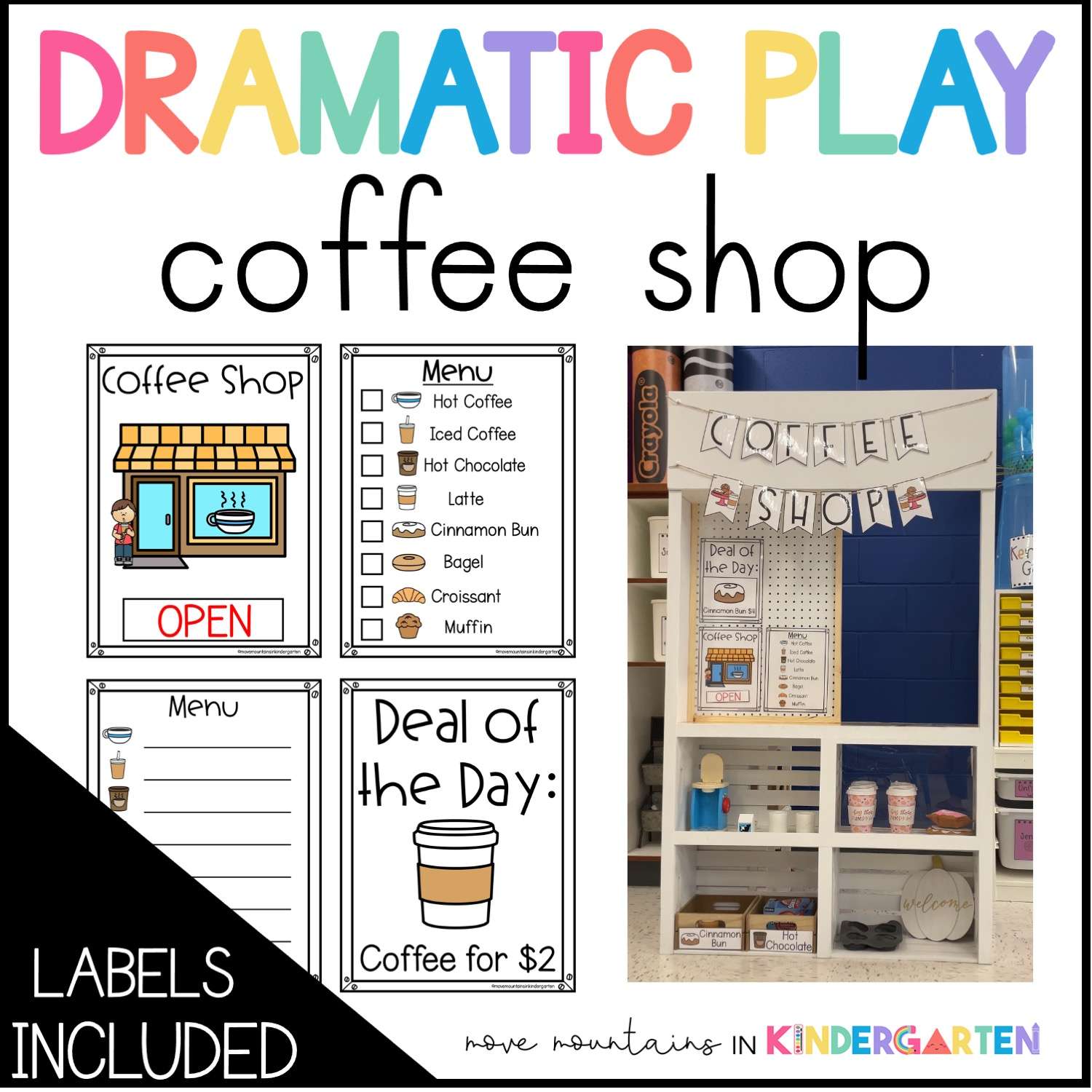 Dramatic Play Coffee Shop