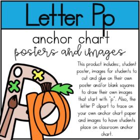 Letter P Anchor Chart