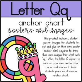 Letter Q Anchor Chart
