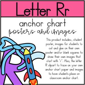 Letter R Anchor Chart
