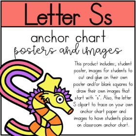 Letter S Anchor Chart