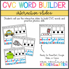 CVC Word Builder Interactive Slides