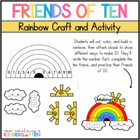 Friends to 10 Rainbow Craft