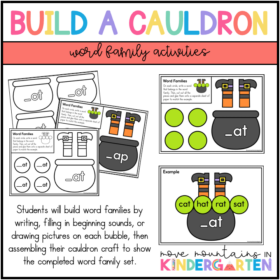 Halloween Word Family Activity