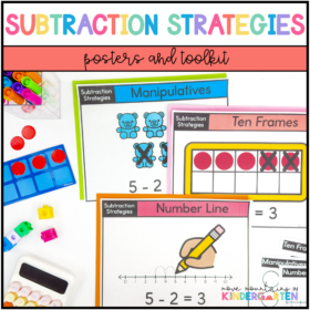 Subtraction Strategies Posters and Printable Toolkit